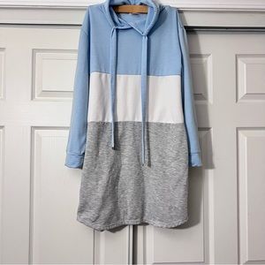 No Boundaries Striped Hoodie